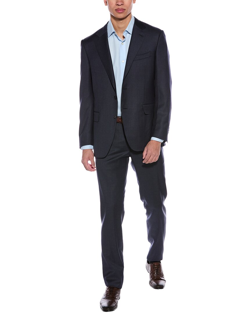 

Костюм Canali из 2-х шерстяных тканей, серый