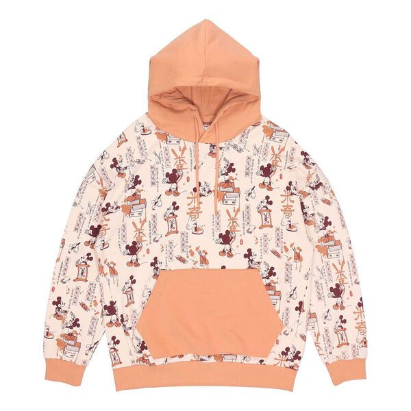 

Толстовка с капюшоном x disney crossover mickey full print hoodie Li-Ning, белый