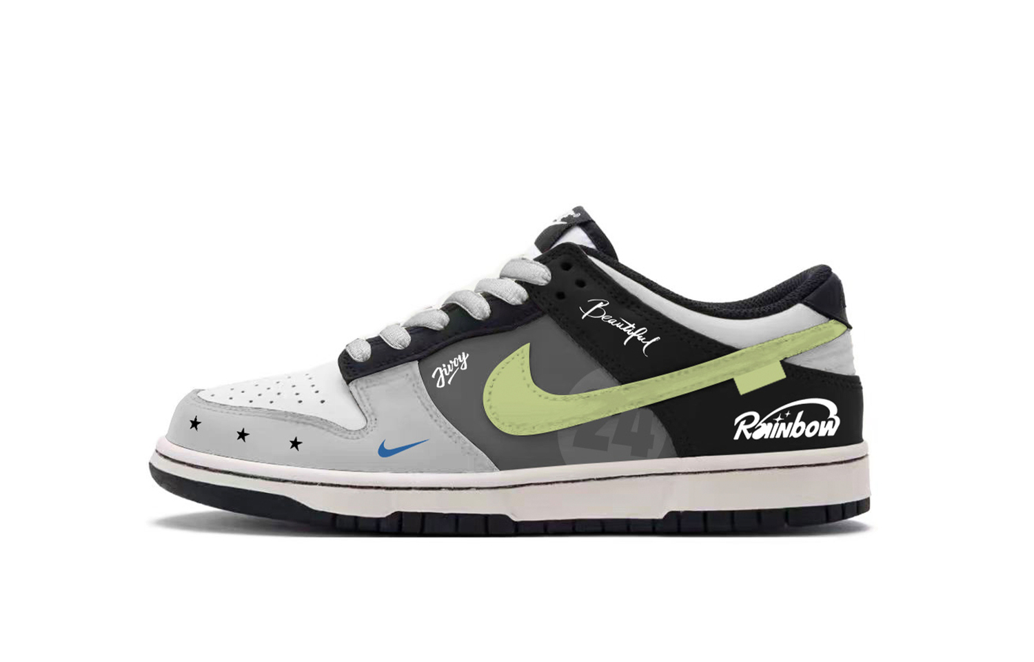 

Nike Кроссовки dunk racing low top skateboard черные для детей