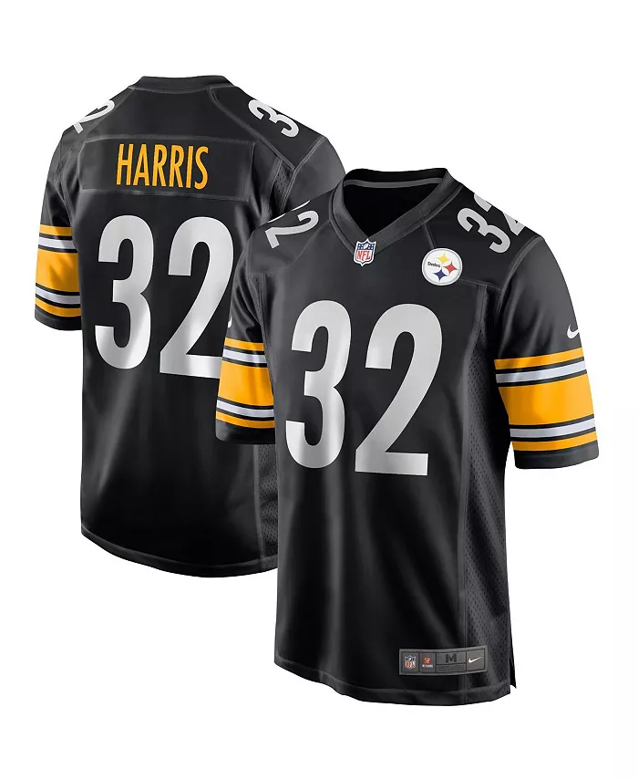 

Мужская игровая футболка Pittsburgh Steelers Франко Харриса RetiPlayer Nike, черный