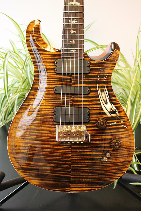 

Электрогитара PRS Paul Reed Smith 509 Electric Guitar 10-Top Yellow Tiger with PRS Hardshell Case