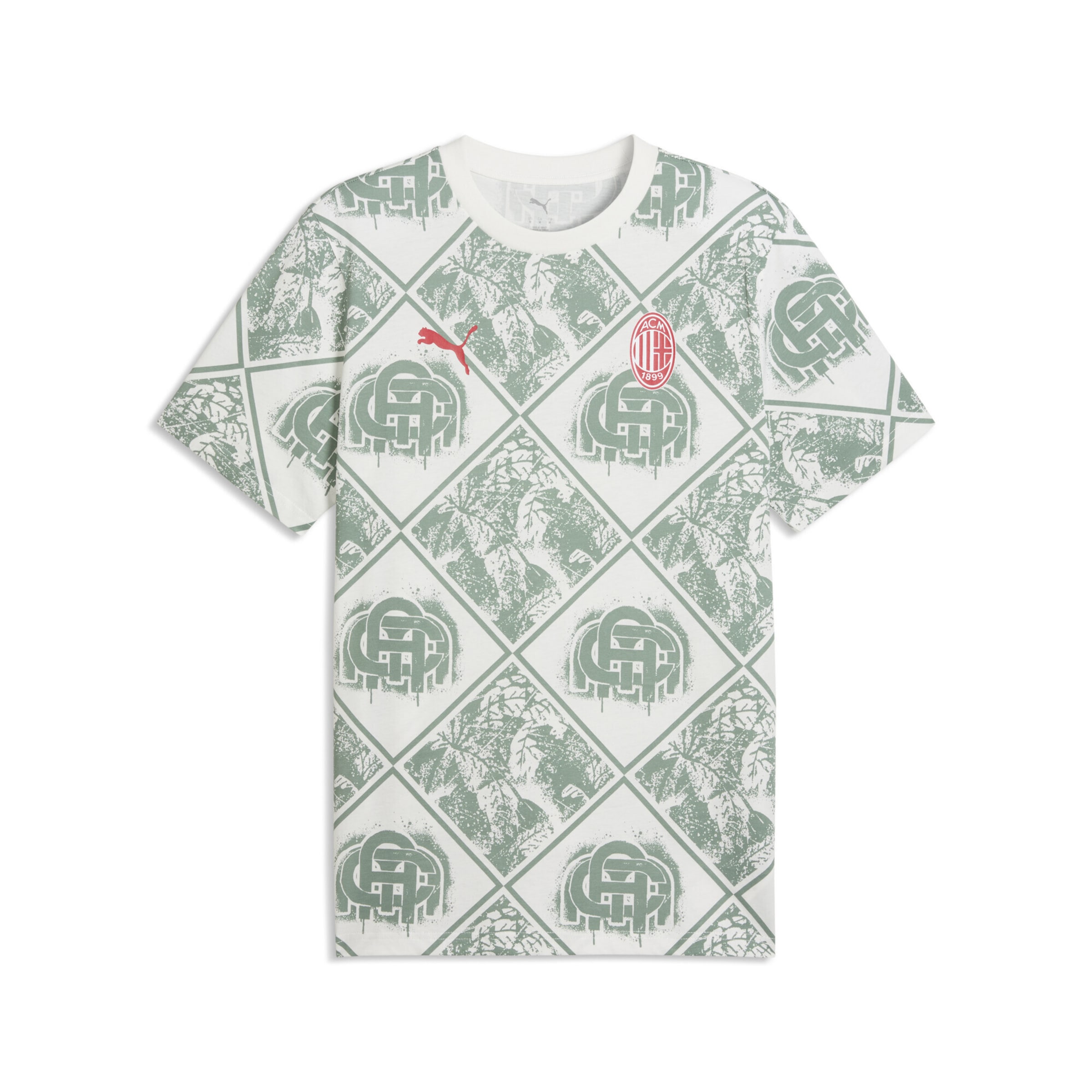 

PUMA Футболка Performance 'AC Milan' в белом цвете из шерсти