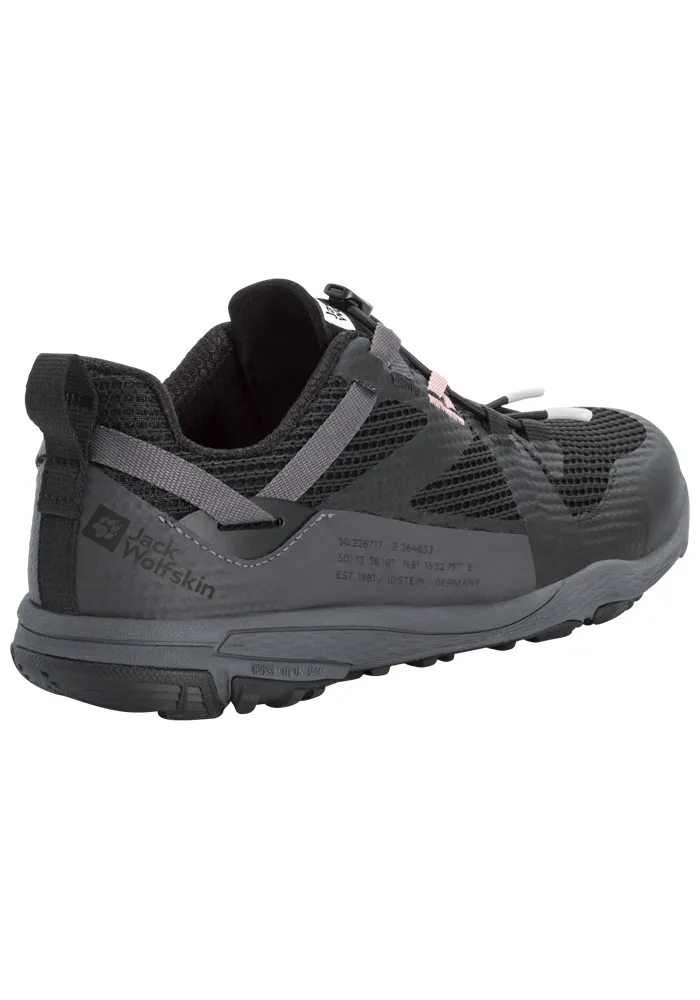 Кроссовки Jack Wolfskin "SPIRIT LOW W", черный — фото 4