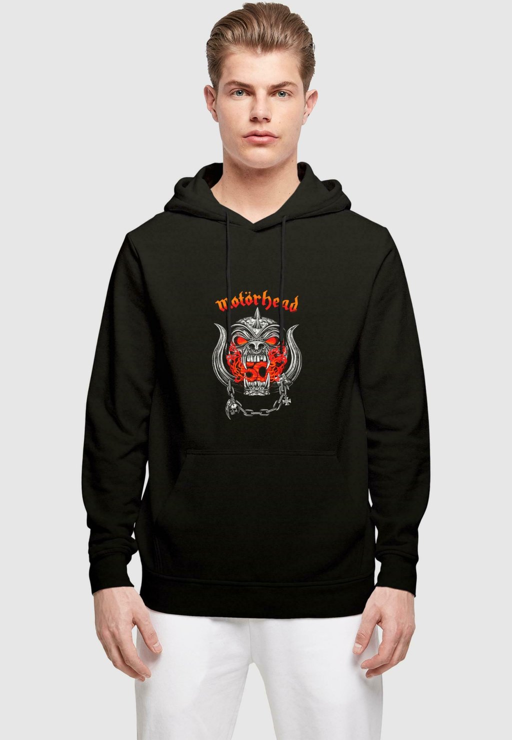 

Толстовка MOTORHEAD - 50TH WARPIG FLAMES - Hoodie Merchcode, черный
