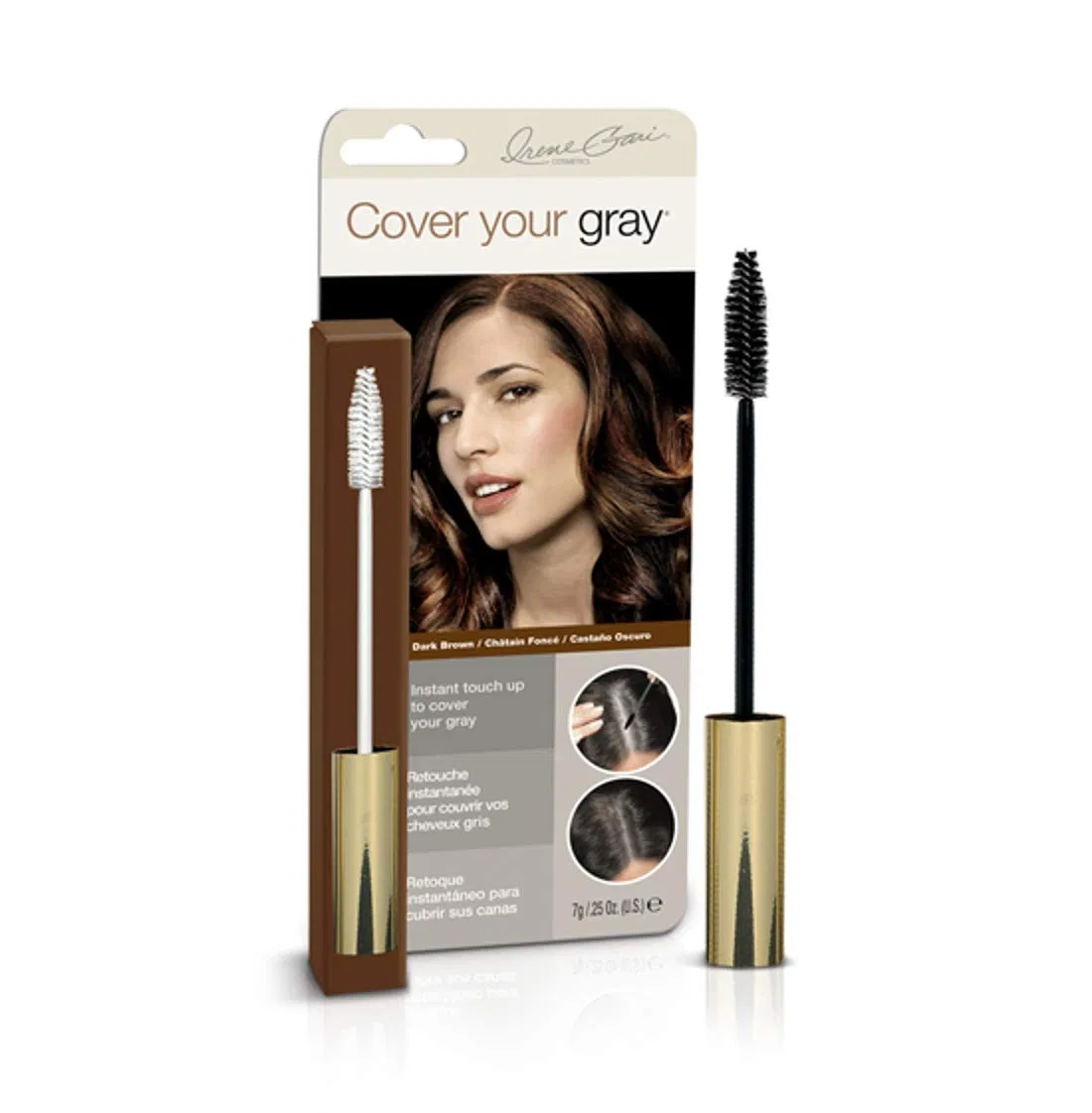 Корректор для седых волос «Instant Touch Up Wand Mashkara» от Cover Your Gray Cover Your Gray, Dark Brown