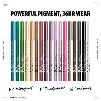 Epic Wear Liner Stick Стойкая подводка для глаз Pure White 09, Nyx Professional Makeup — фото 2