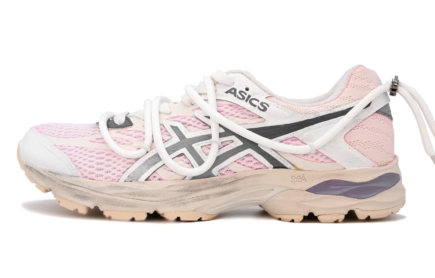 

Кроссовки Gel-Flux 4 женские с низким верхом розового цвета Asics