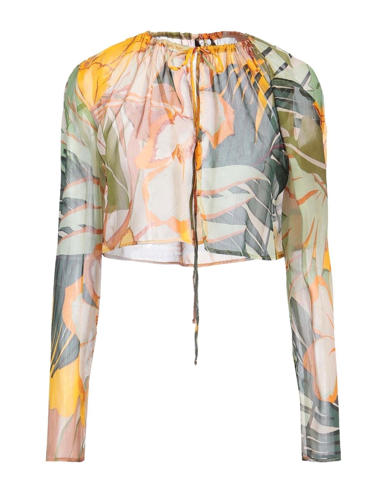 

Кроп-топ Twinset, желто-оранжевый