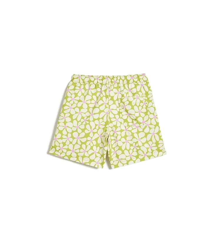 Плавки классические Printed Classic Trunks Hanna Andersson, Groovy Daisy on Oasis Green — фото 2