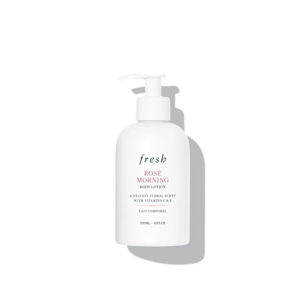 Fresh Увлажняющий и успокаивающий ароматный лосьон для тела rose morning grapefruit litchi lemon, 300 мл — фото 2