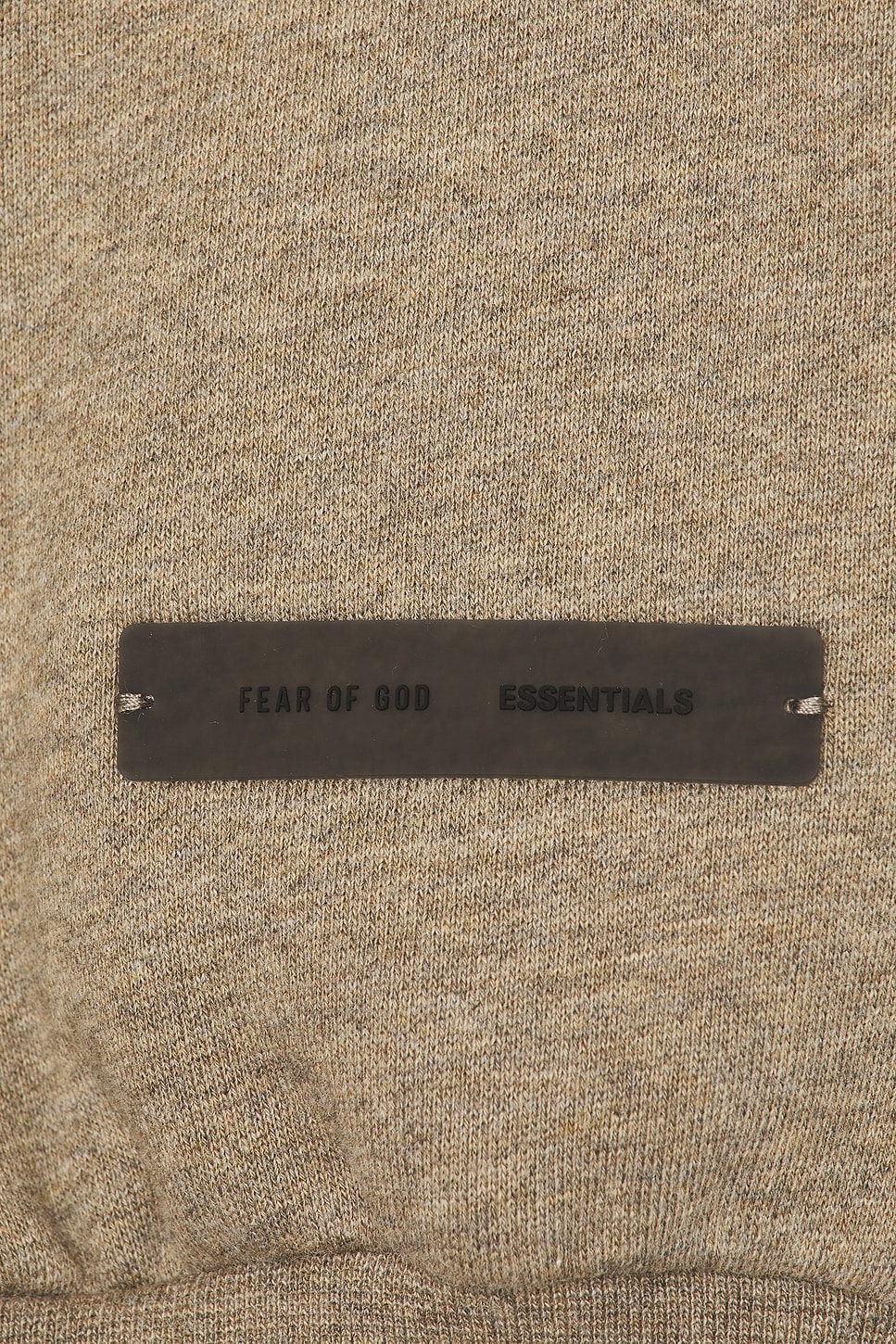 Классический флисовый свитер с круглым вырезом Fear Of God Essentials, Homestead Heather — фото 3