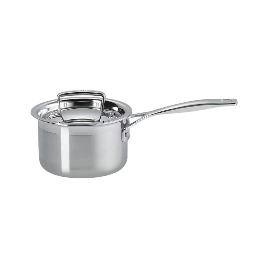 

Классическая кастрюля Le Creuset из нержавеющей стали с крышкой, клен