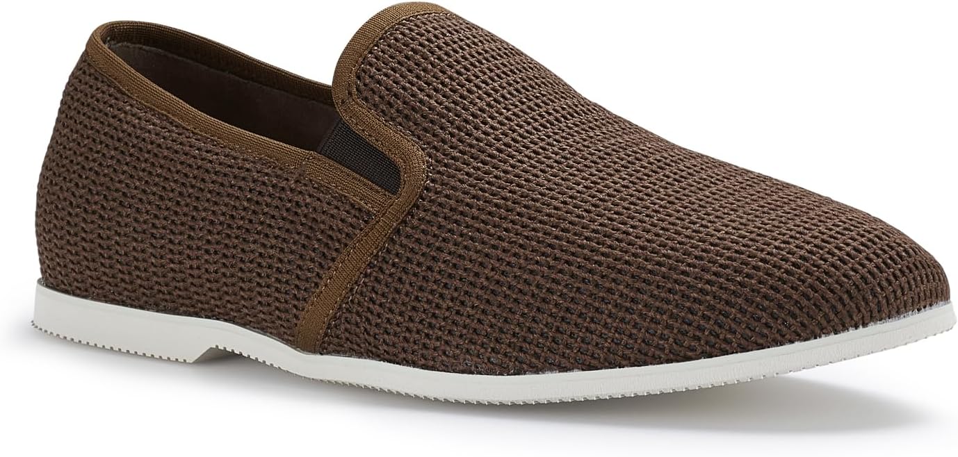 

Мужские слипоны Ferro Aldo, Плетеные эспадрильи и классические модели, Повседневная и официальная обувь, 4. Cacao [Breathable]