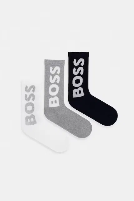 Носки 3-пак BOSS, серый
