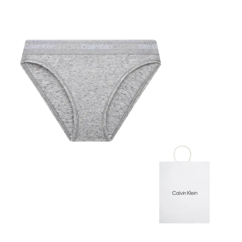 

Женские трусы 1 упаковка Calvin Klein, светло-серый