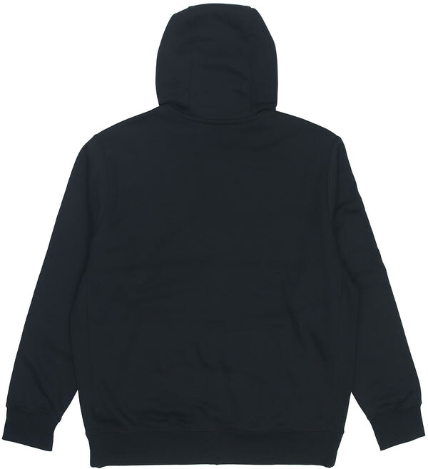 Толстовка Nike Sportswear Club Fleece Embroidered Logo Solid Color hooded Zipper Black, черный — фото 2
