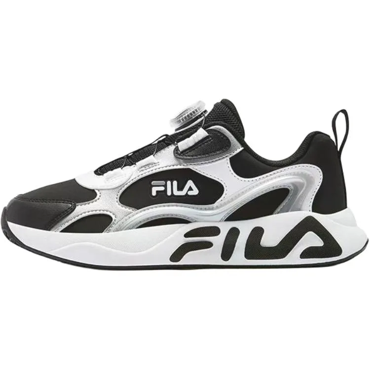 SMASHER 2 Shooting Stars 2 из искусственной кожи и текстиля FILA KIDS, Castle Gray/Eggshell Pink-FCE — фото 3