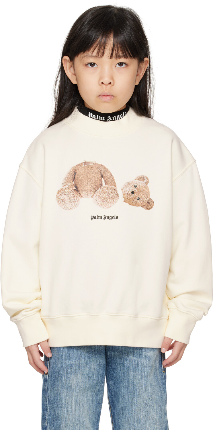 

Детская толстовка Off-White Bear Palm Angels