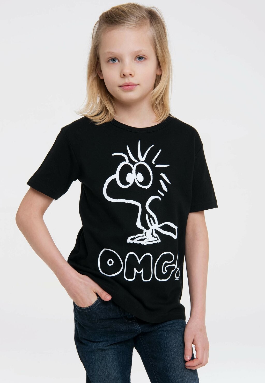 

Футболка WOODSTOCK LOGOSHIRT, черный