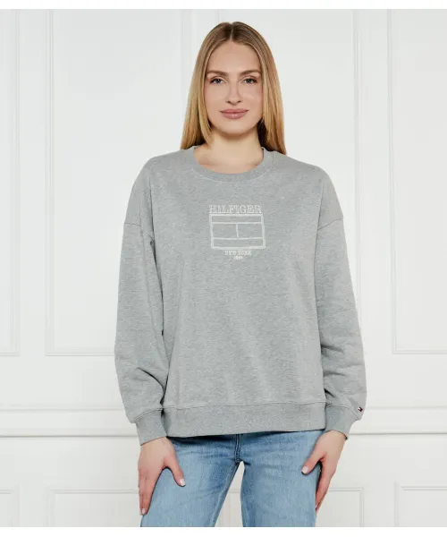 

Толстовка Loose fit Tommy Hilfiger, серый