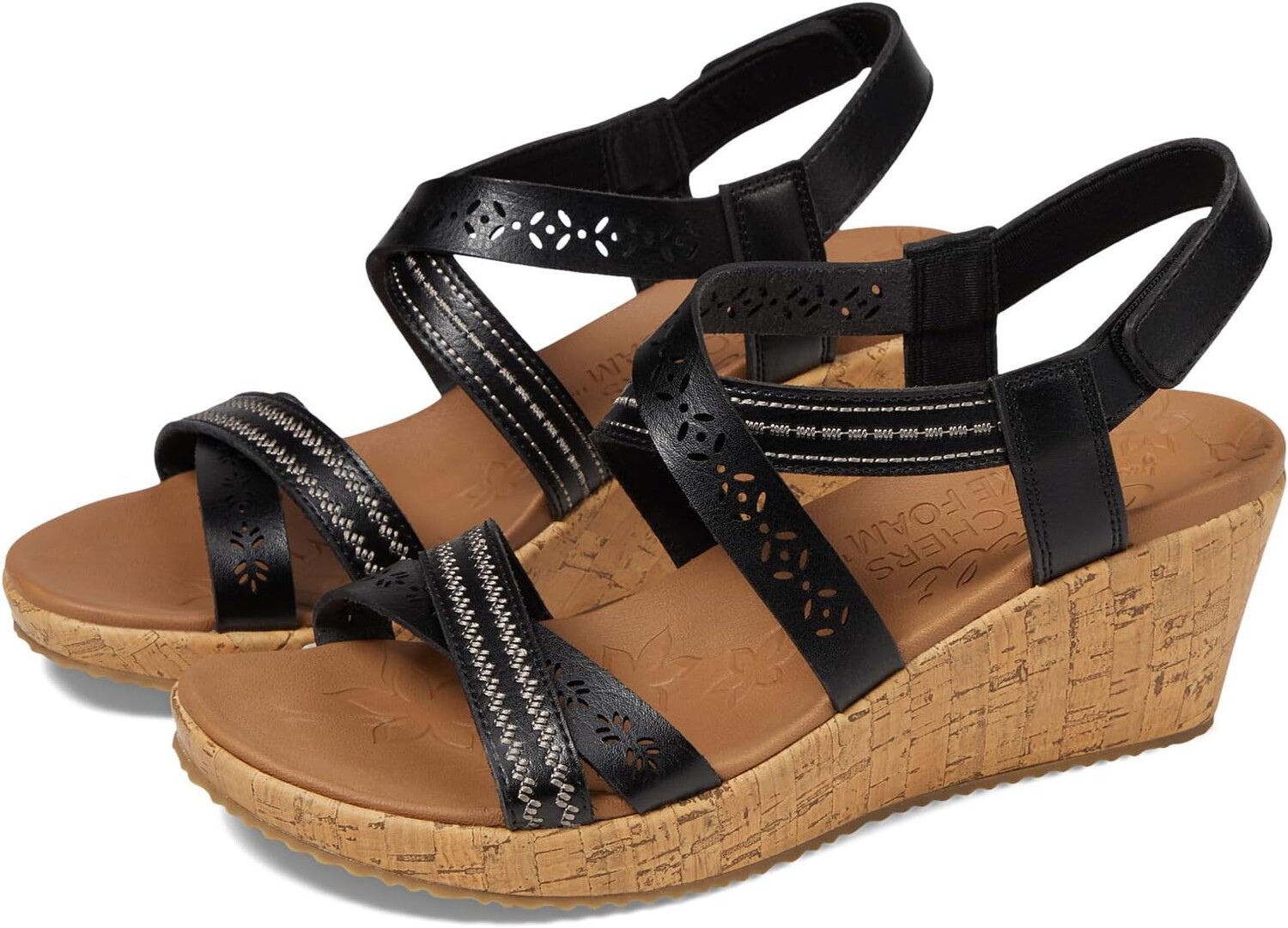 

Сандалии SKECHERS Beverlee - Delicate Glow, черный