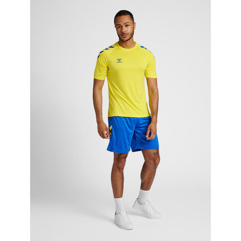 

Футболка Hummel, цвет fluoreszierendes neongelb/königsblau/blau