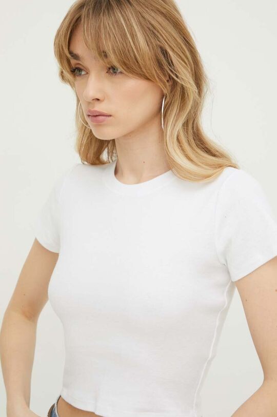 

Хлопковая футболка Hollister Co., белый