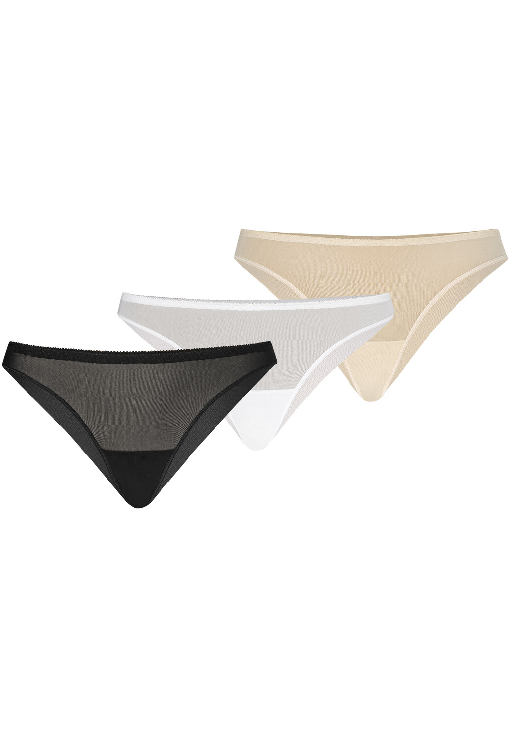 

Трусы Teyli 3er Pack: Brasilianische aus Mesh Tati, разноцветный