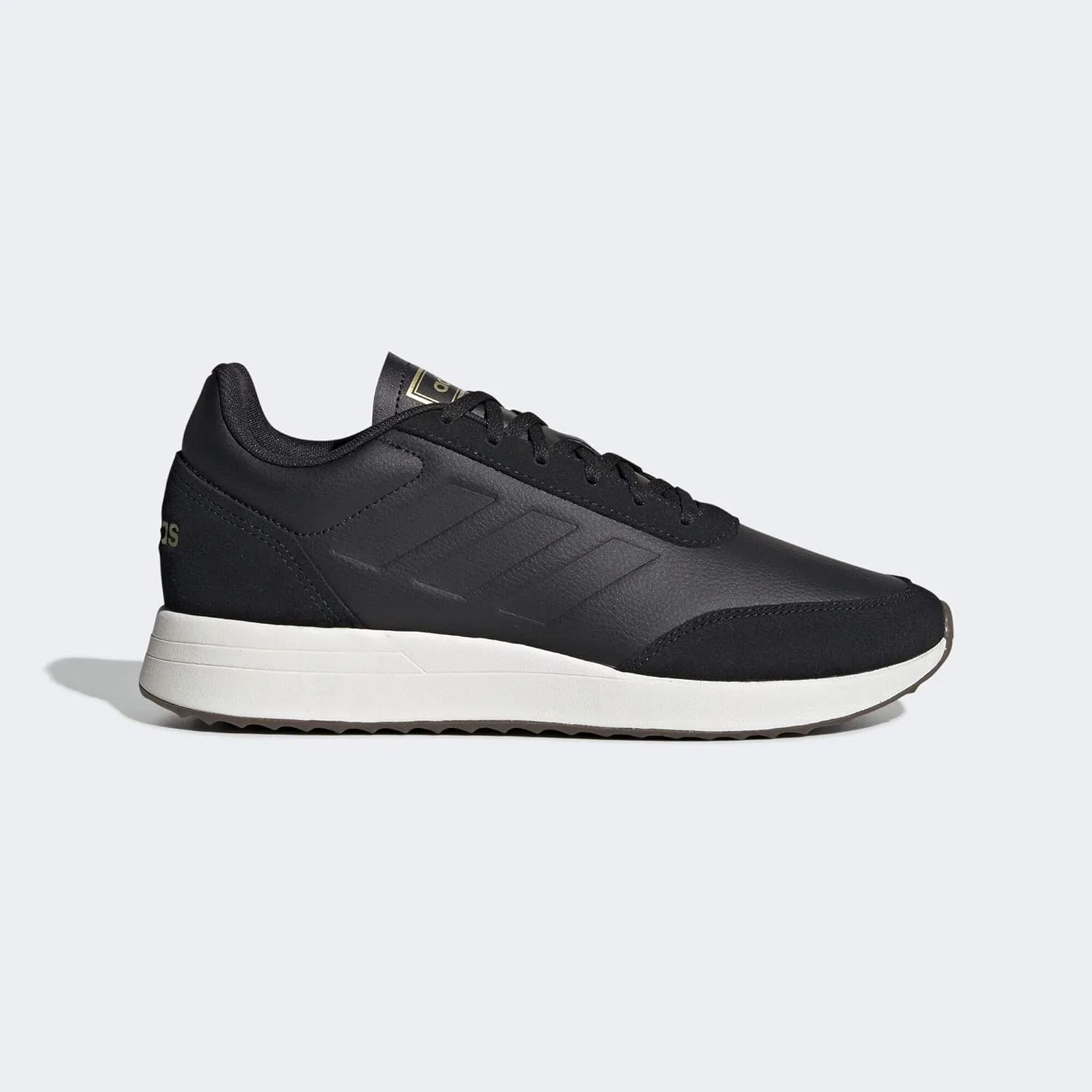 Мужские беговые кроссовки Adidas в стиле 70-х, Cblack Clowhi Gresix