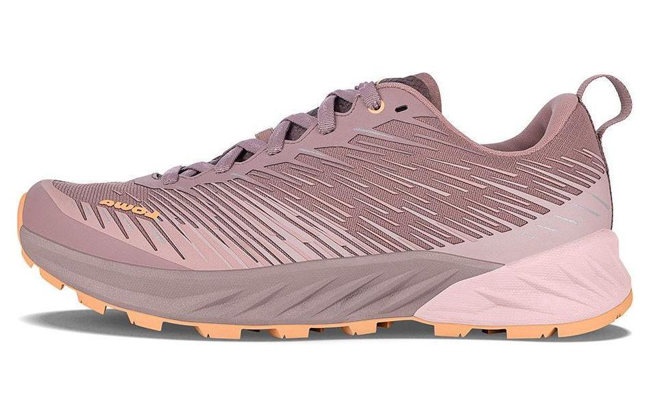 

Lowa Женские низкие беговые кроссовки с противоскользящим и износостойким покрытием, красные и желтый