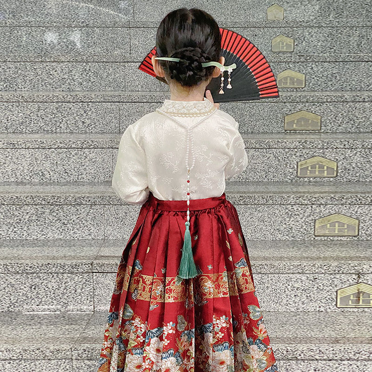 Комплект с юбкой для детей 3-7 лет PROTECTCAMEL, clothing sets+hairpin — фото 3