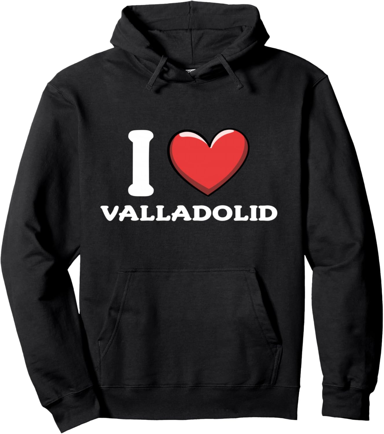 

Худи «Я люблю Вальядолид, Испания» Valladolid Spain Love Apparel, черный