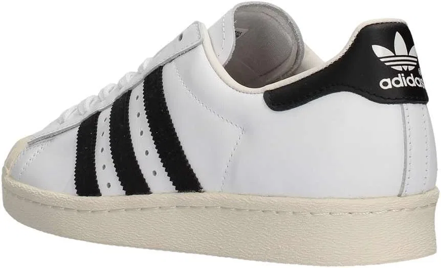 Мужские кроссовки для фитнеса Adidas Superstar 80s, Ivory White Black 1 Chalk 2 — фото 2