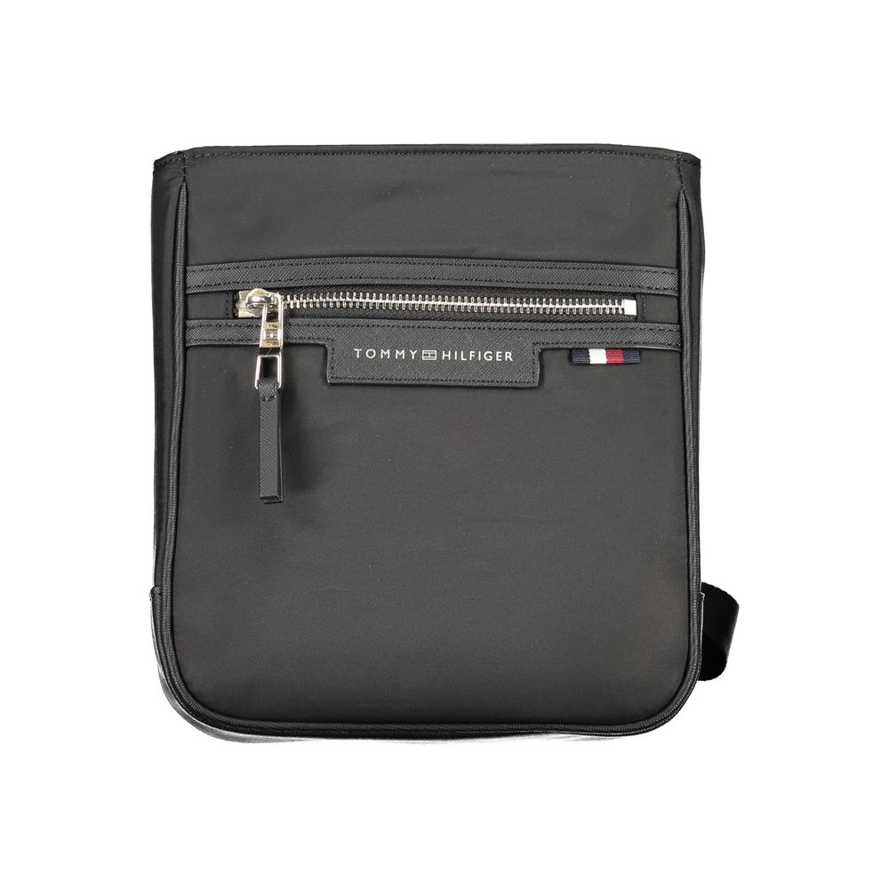 

Черная сумка через плечо из полиэстера Tommy Hilfiger