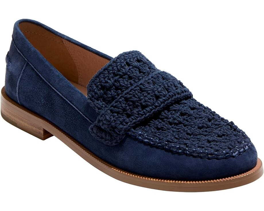 

Лоферы Jack Rogers Dale Loafer - Crochet/Suede, цвет Midnight