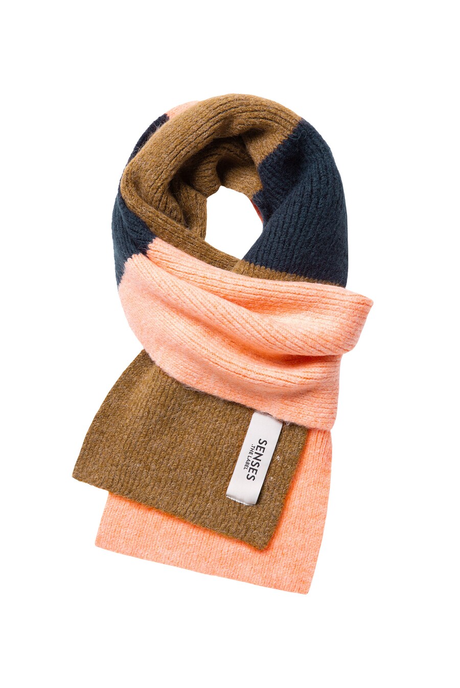 

Шарф SENSES.THE LABEL, синий