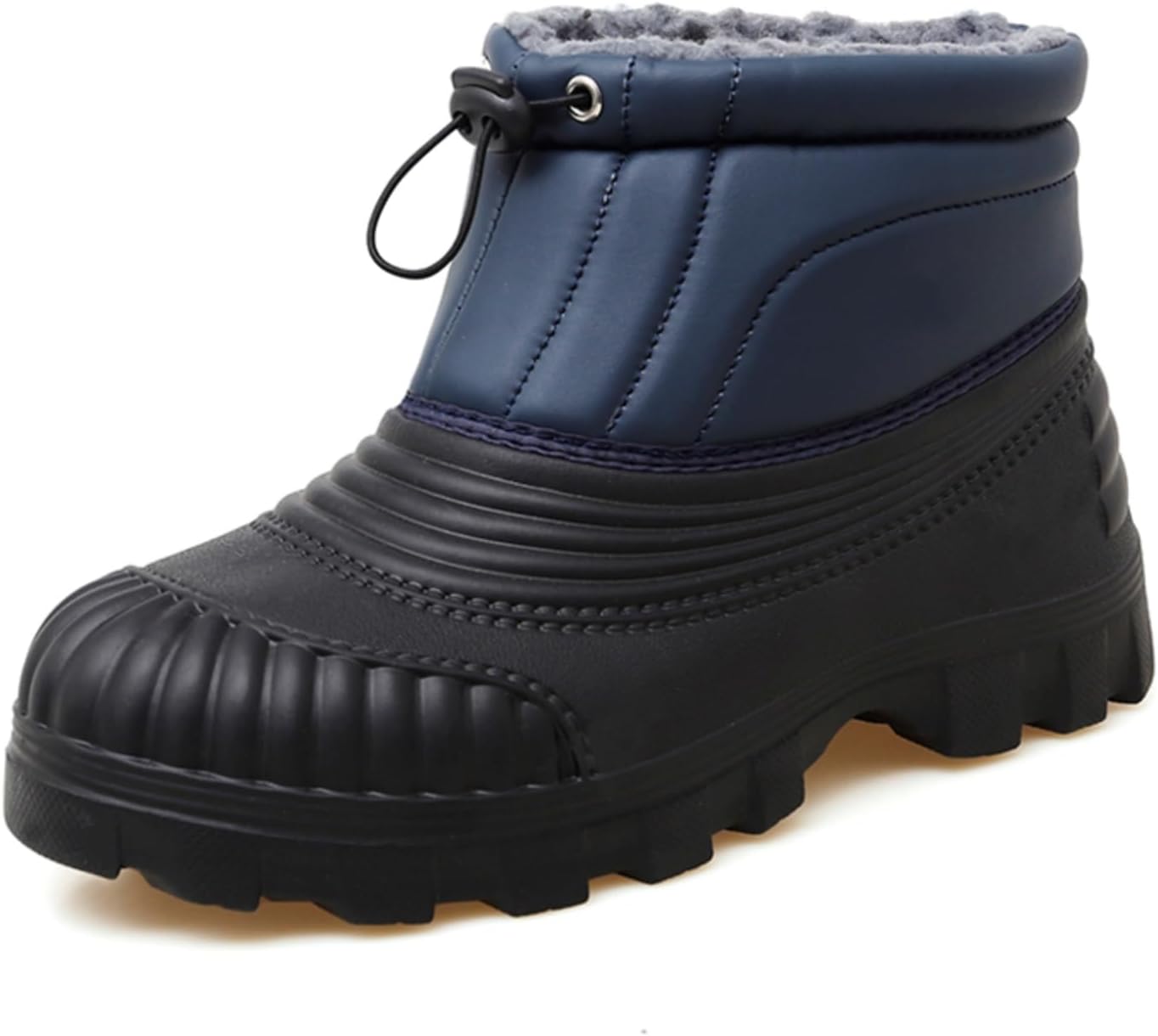 

Мужские утепленные зимние ботинки до щиколотки, прочная обувь для холодной погоды - идеально подходят для ледяных тропинок, зимних работ на улице и ежедневной носки Aokisx, синий