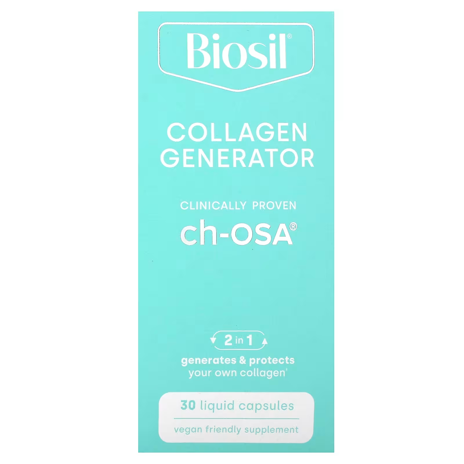 

Добавка BioSil Collagen Generator, 30 жидких капсул