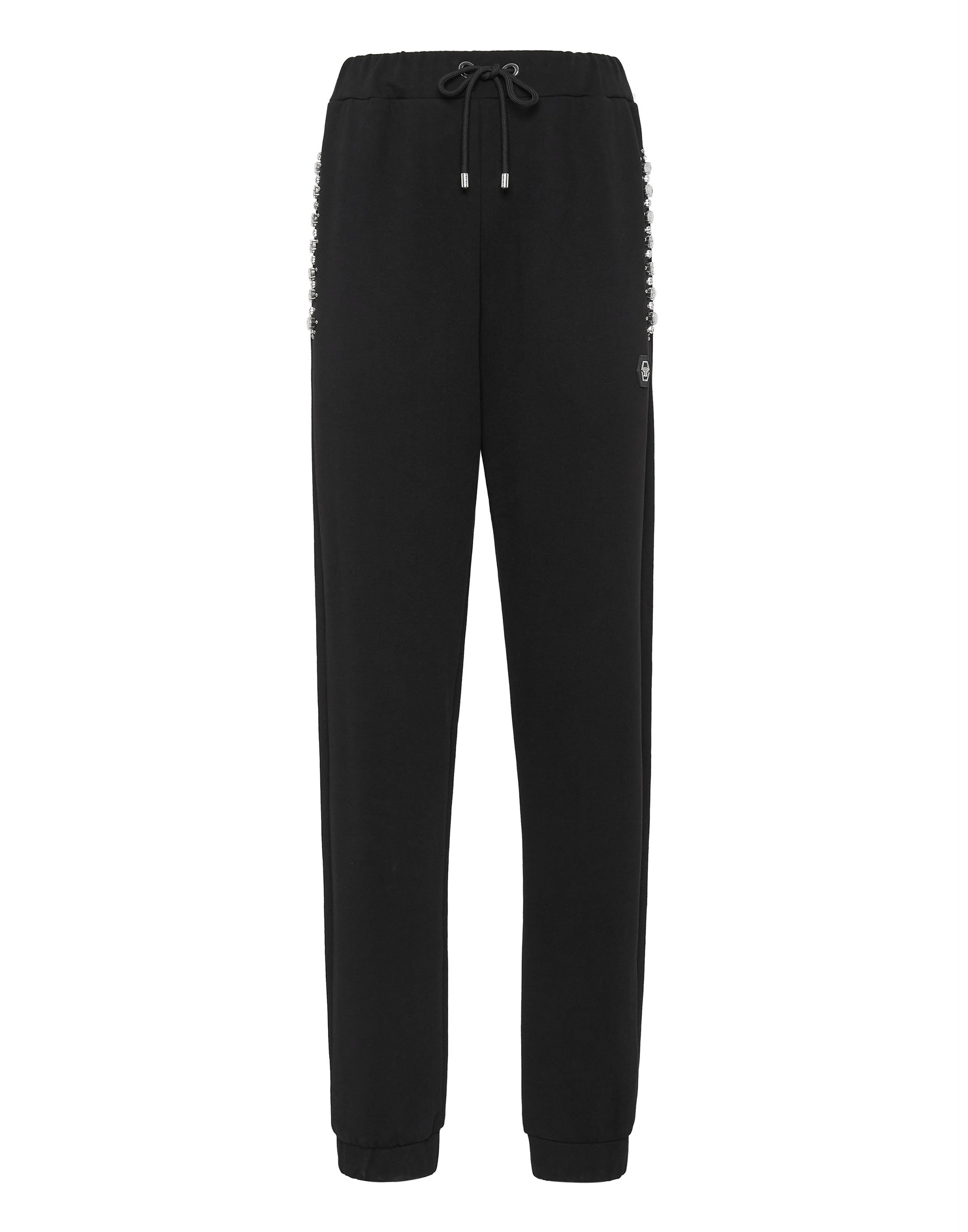 

Спортивные брюки Crystal Iconic Plein PHILIPP PLEIN, черный
