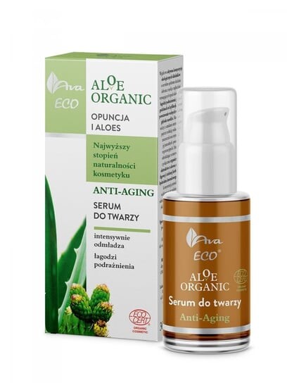 

Омолаживающая сыворотка для лица, 30 мл AVA, Eco Aloe Organic