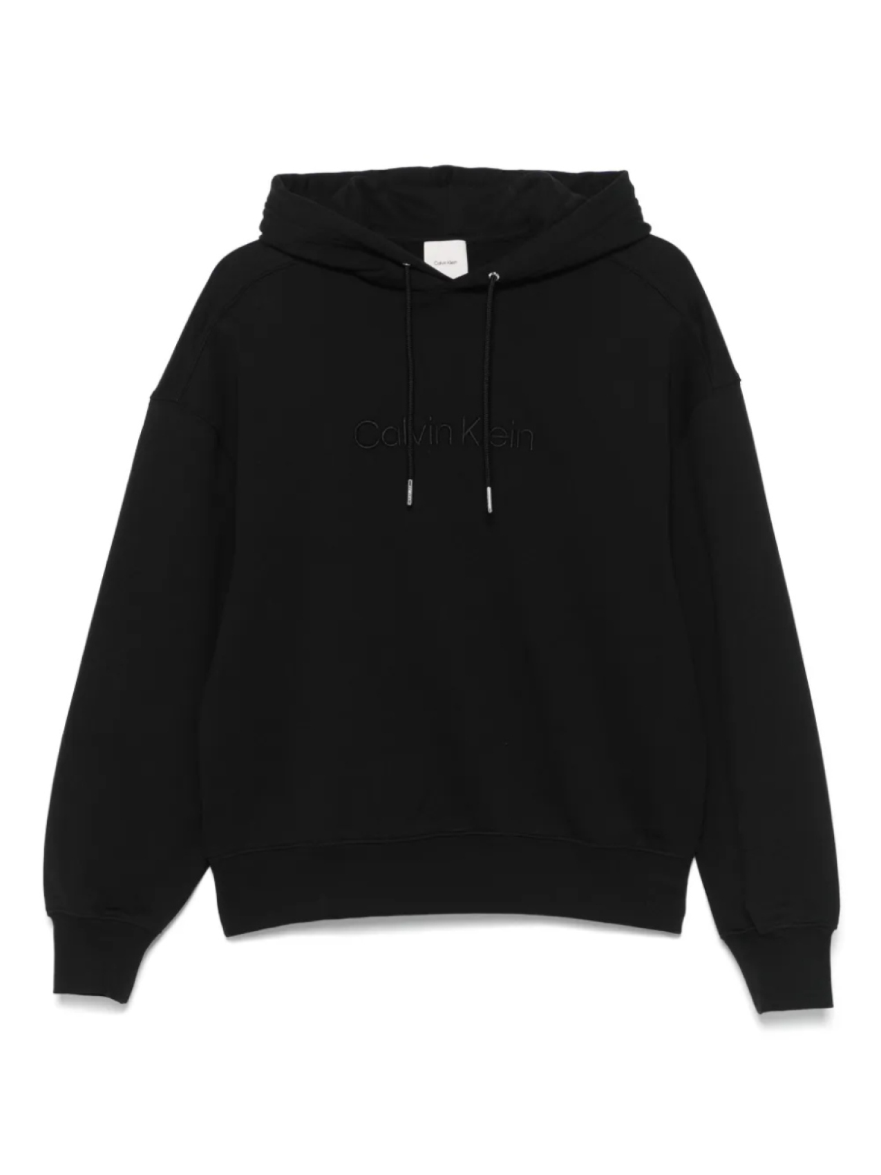 

Толстовка с вышитым логотипом Calvin Klein, черный