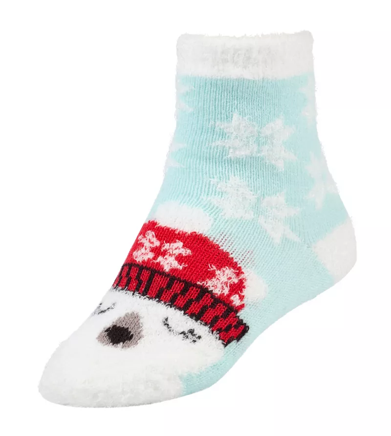 

Уютные носки Critter для девочек Northeast Outfitters, цвет Blue Polar Bear