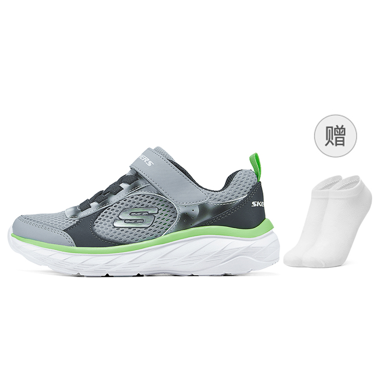 

Повседневные кроссовки серые детские Skechers Kids, серый