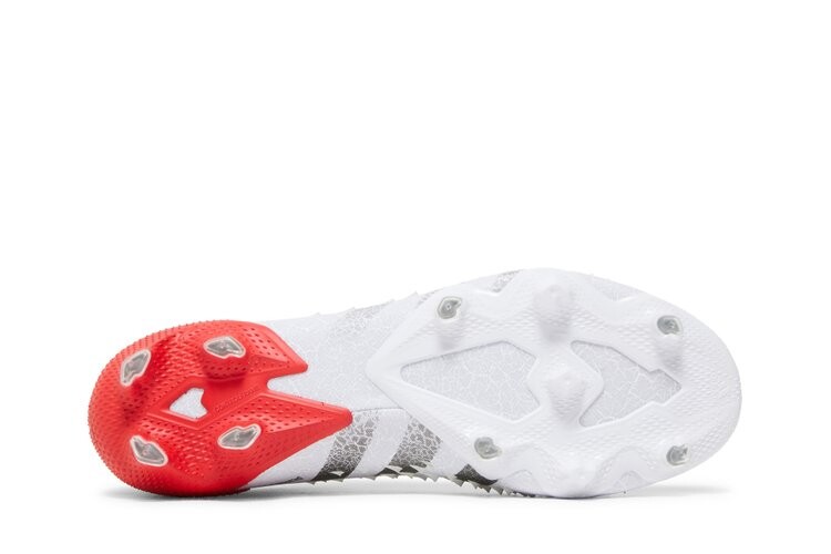 Кроссовки Adidas Predator Freak.1 Low FG, белый — фото 4