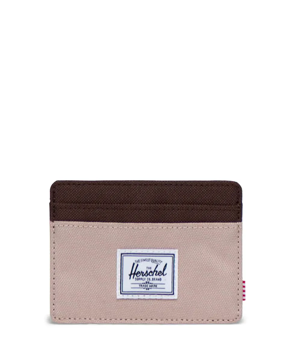 

Двухцветная экологическая визитница унисекс Herschel, бежевый