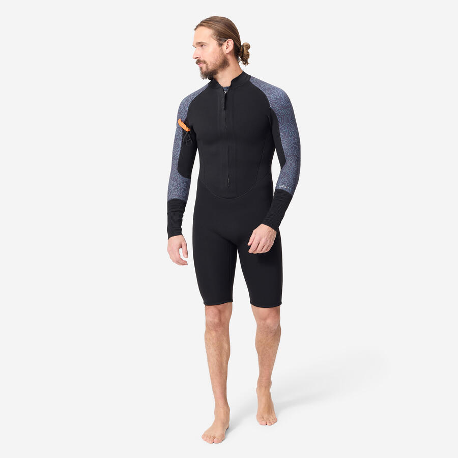 

OCEAN STEP Неопреновые шорты для походов по воде, мужские, с двухсторонней молнией 4/3 мм - Optimizer