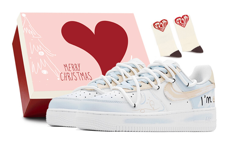

Мужские кроссовки для скейтбординга Nike Air Force 1, Light Blue