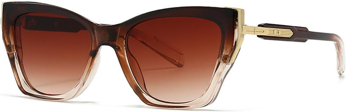 

Laureles Модные солнцезащитные очки с леопардовым принтом, коричневые «кошачий глаз», женские, градиентные, для путешествий и вождения, мужские солнцезащитные очки, C5