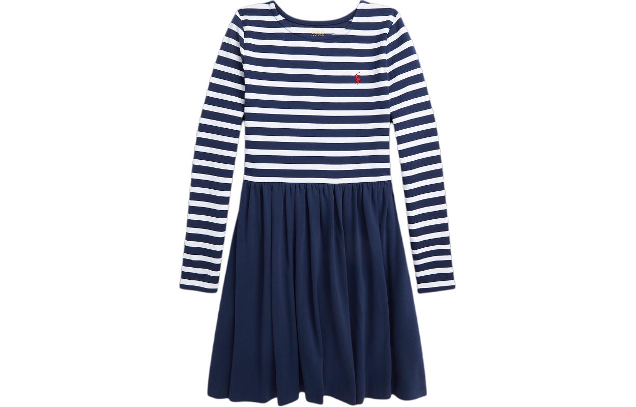 

Детская поло Ralph Lauren SS24 темно-синяя