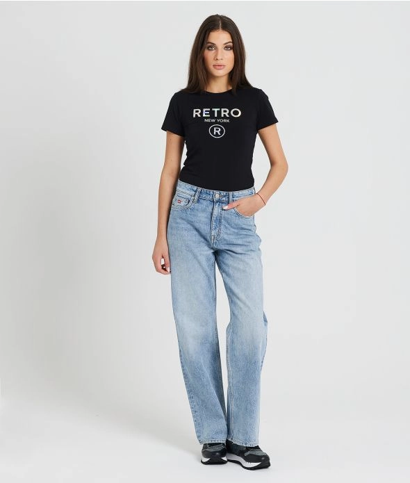

Футболка Muriel Retro Jeans, черный